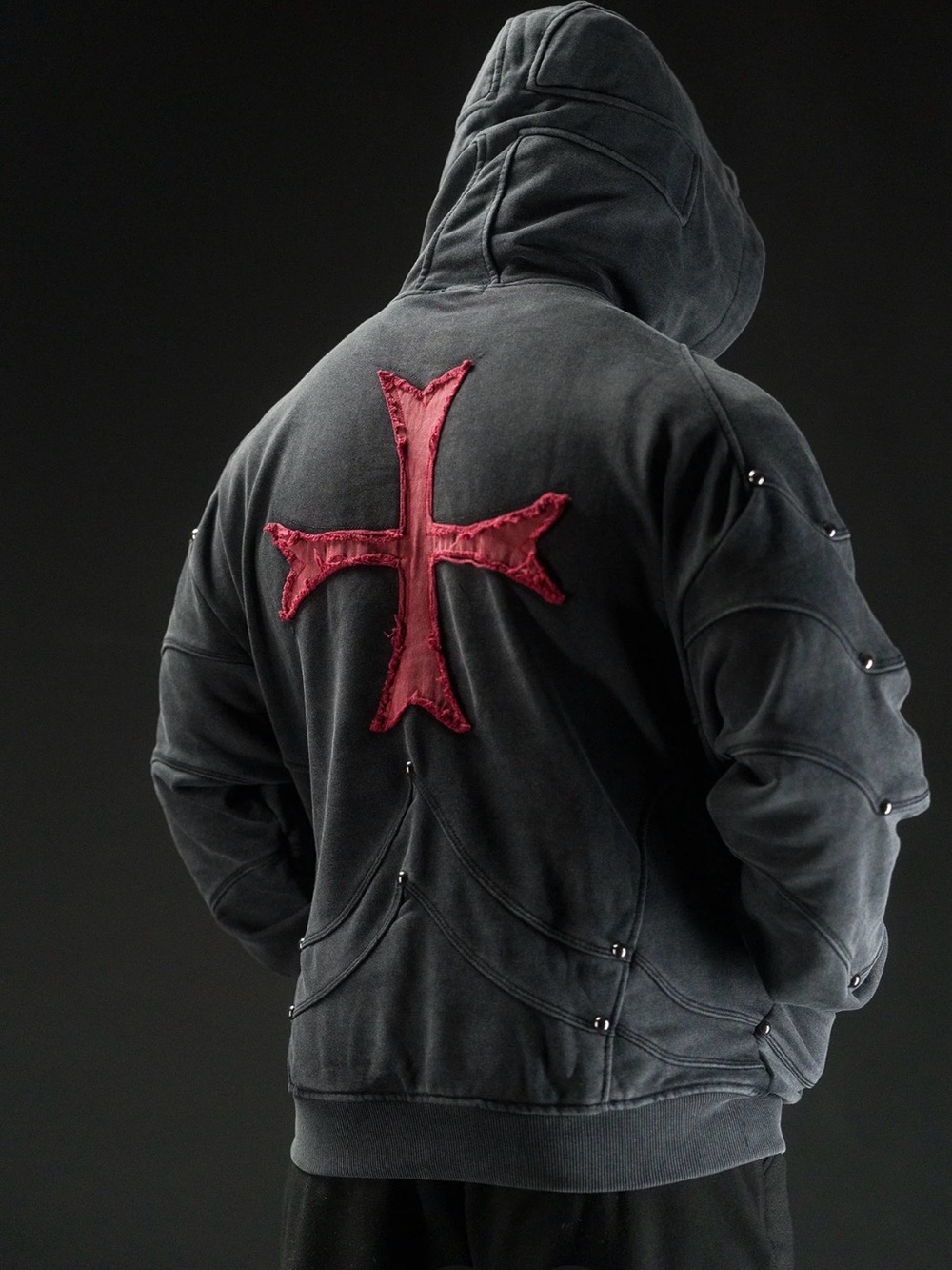 Saint Kaizen crusader Armor hoodie men’s